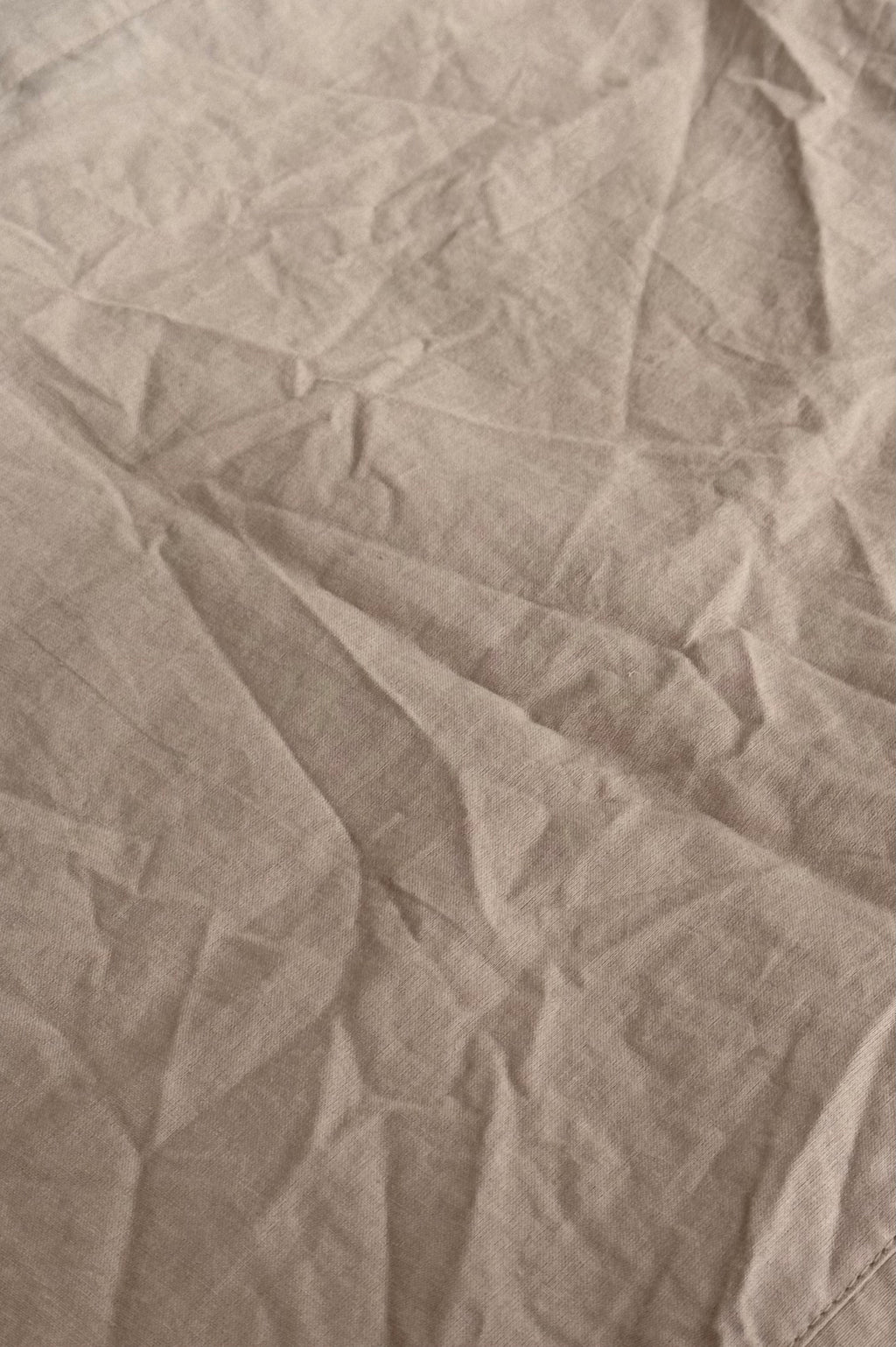 Washed cotton bedding Sand