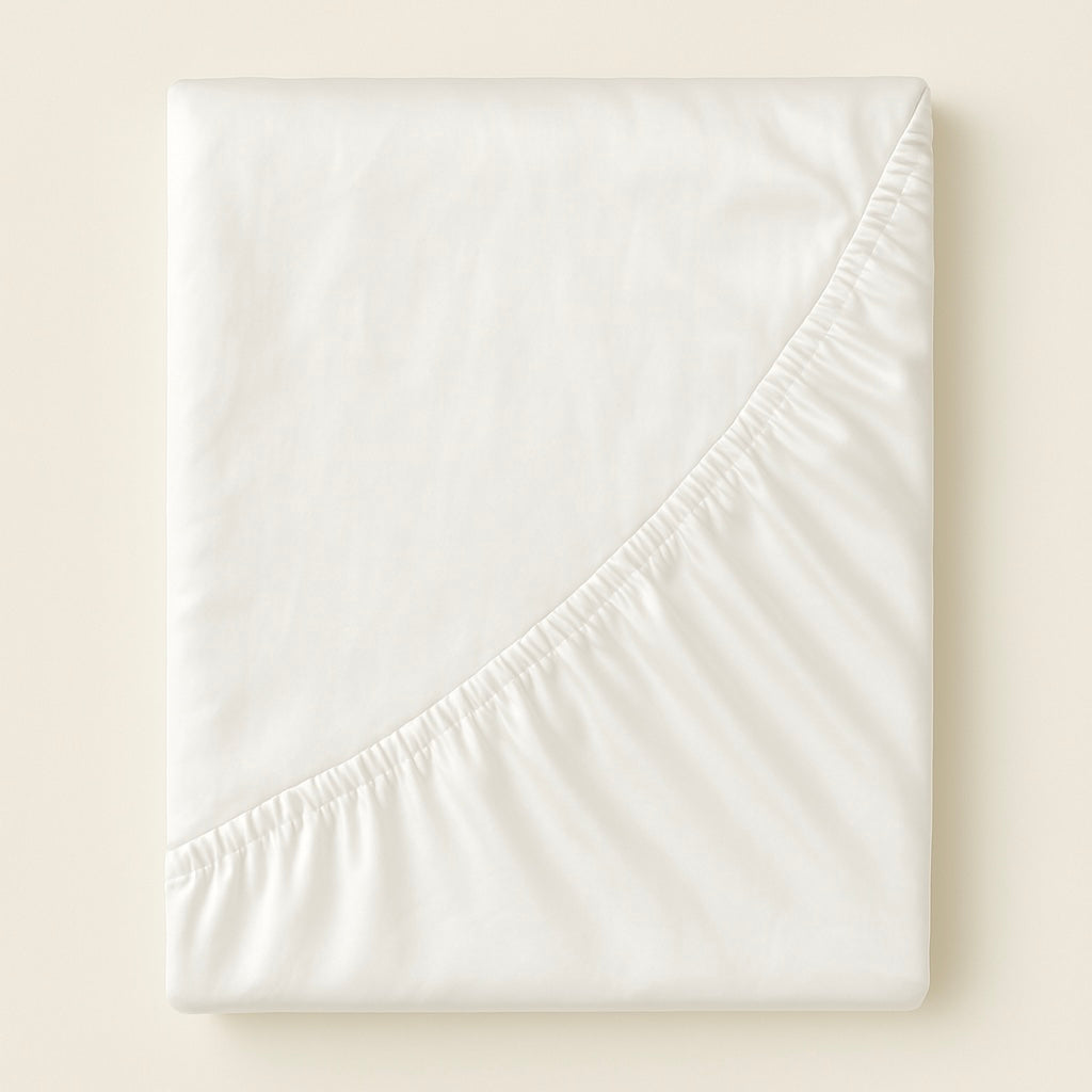 Satin bedding with ruffles Beni
