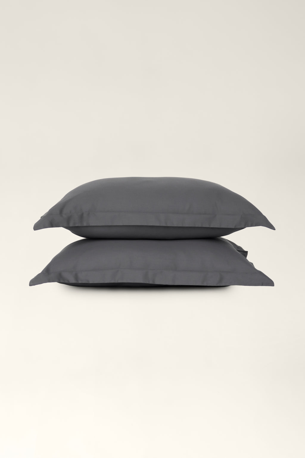 Graphite satin pillowcases