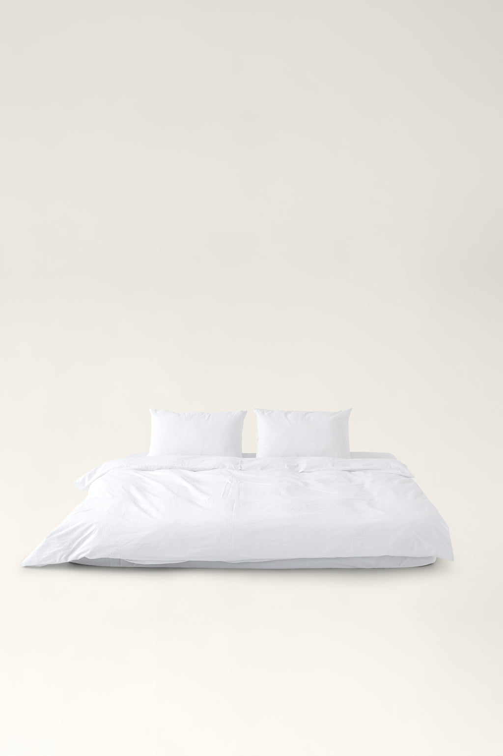 Washed cotton pillowcases Cloud