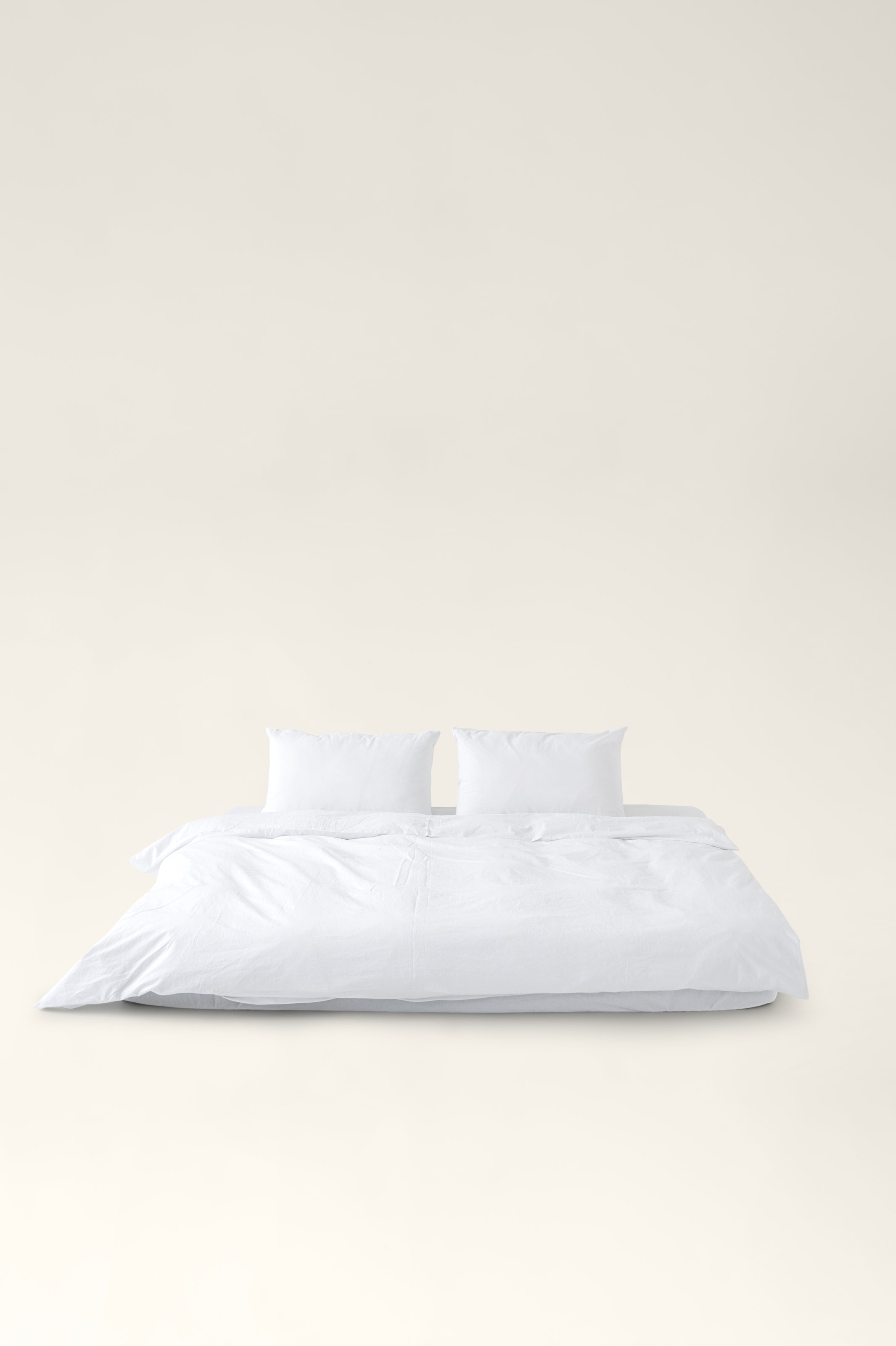Washed cotton pillowcases Cloud