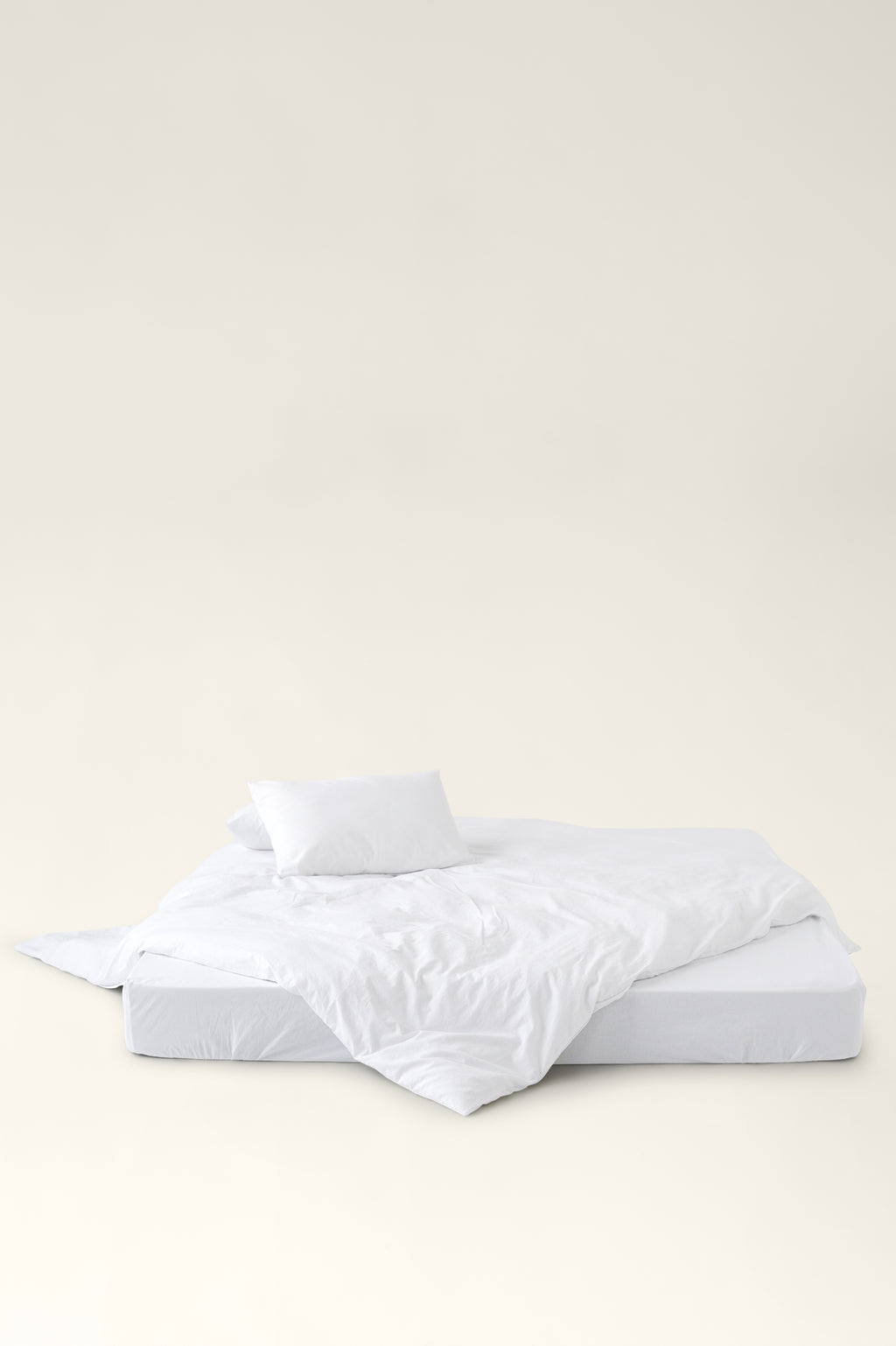 Washed cotton pillowcases Cloud