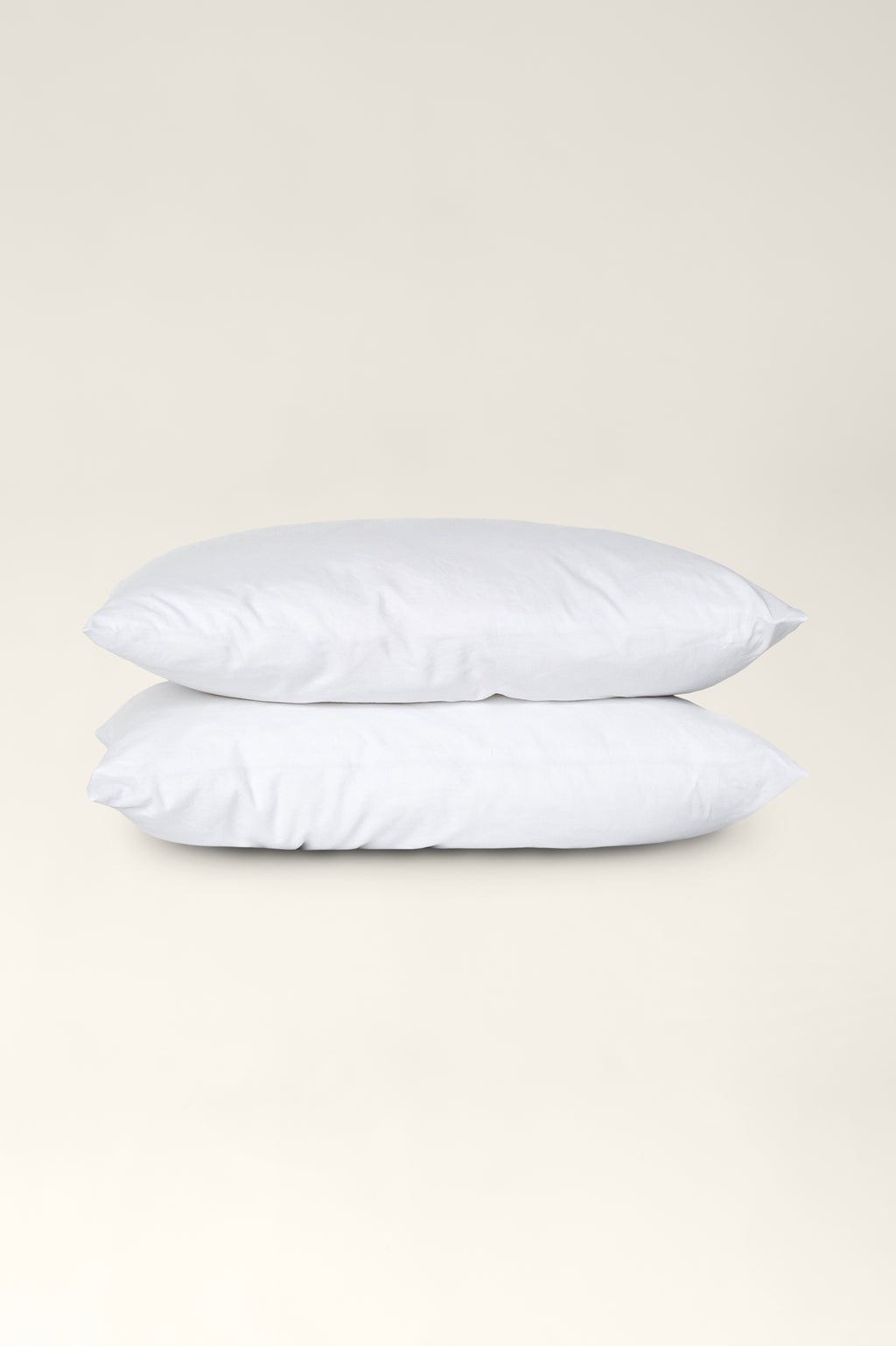 Washed cotton pillowcases Cloud