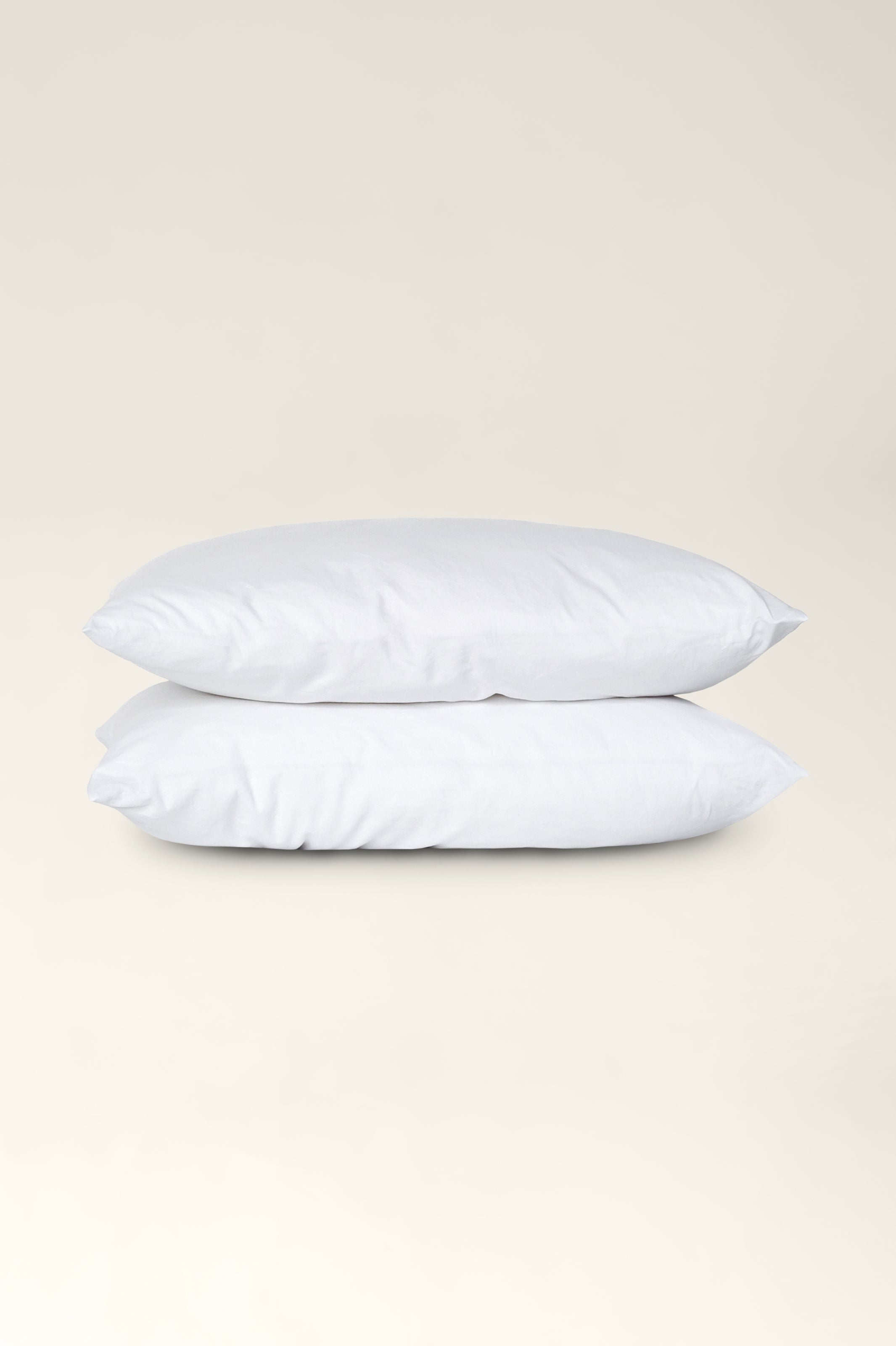 Washed cotton pillowcases Cloud