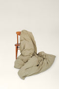 Washed cotton duvet cover Pistashio