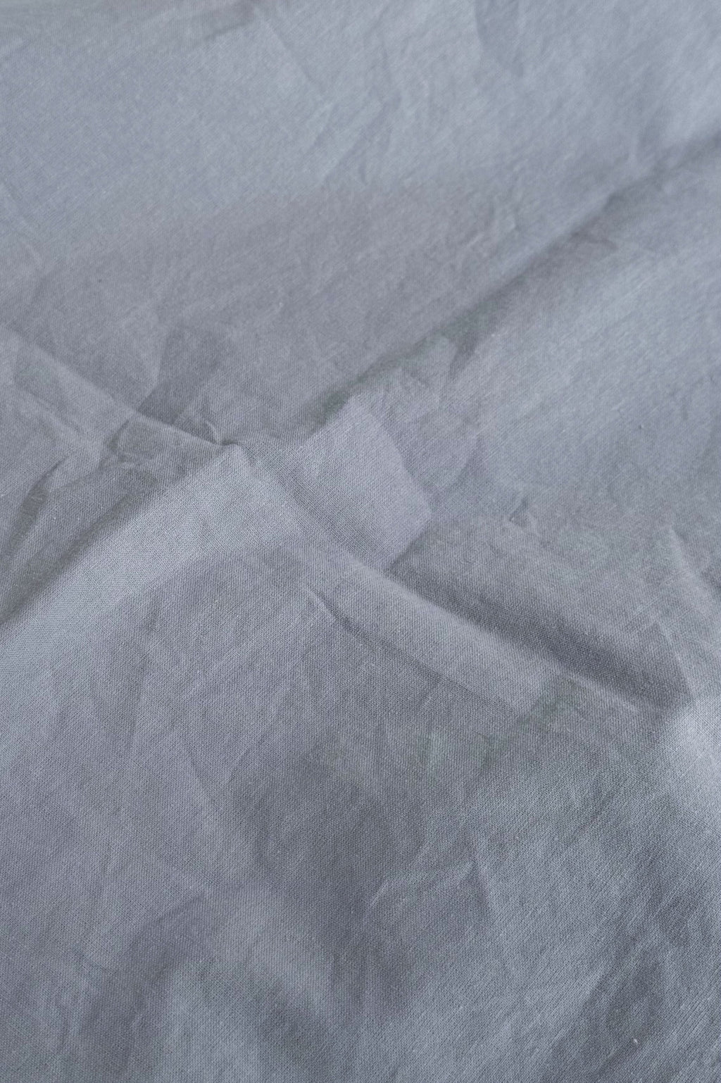 Washed cotton duvet cover Ash
