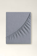 Washed cotton sheet Ash