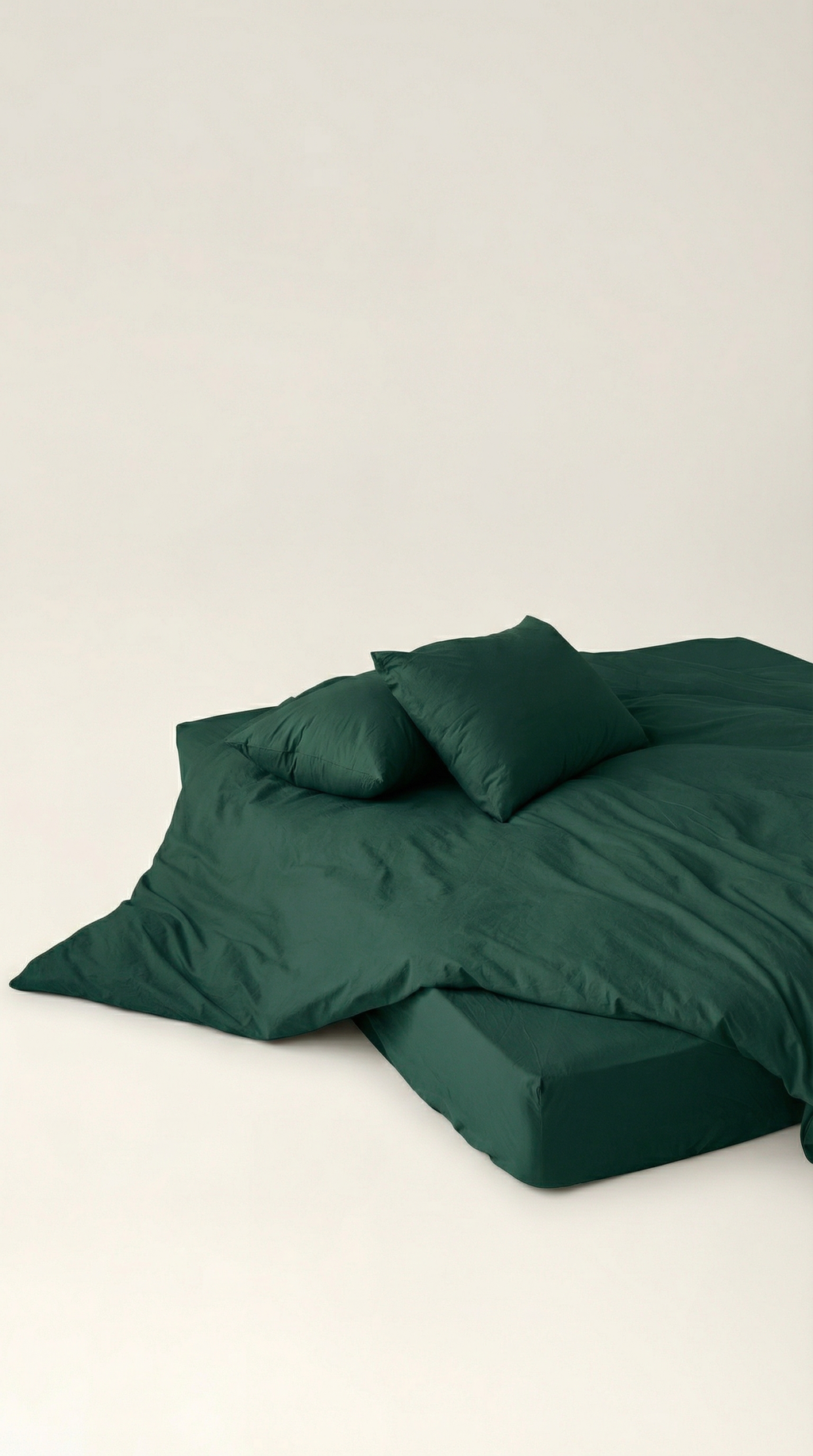 Washed cotton sheet Oat