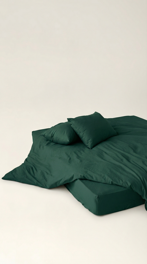 Washed cotton pillowcases Brie