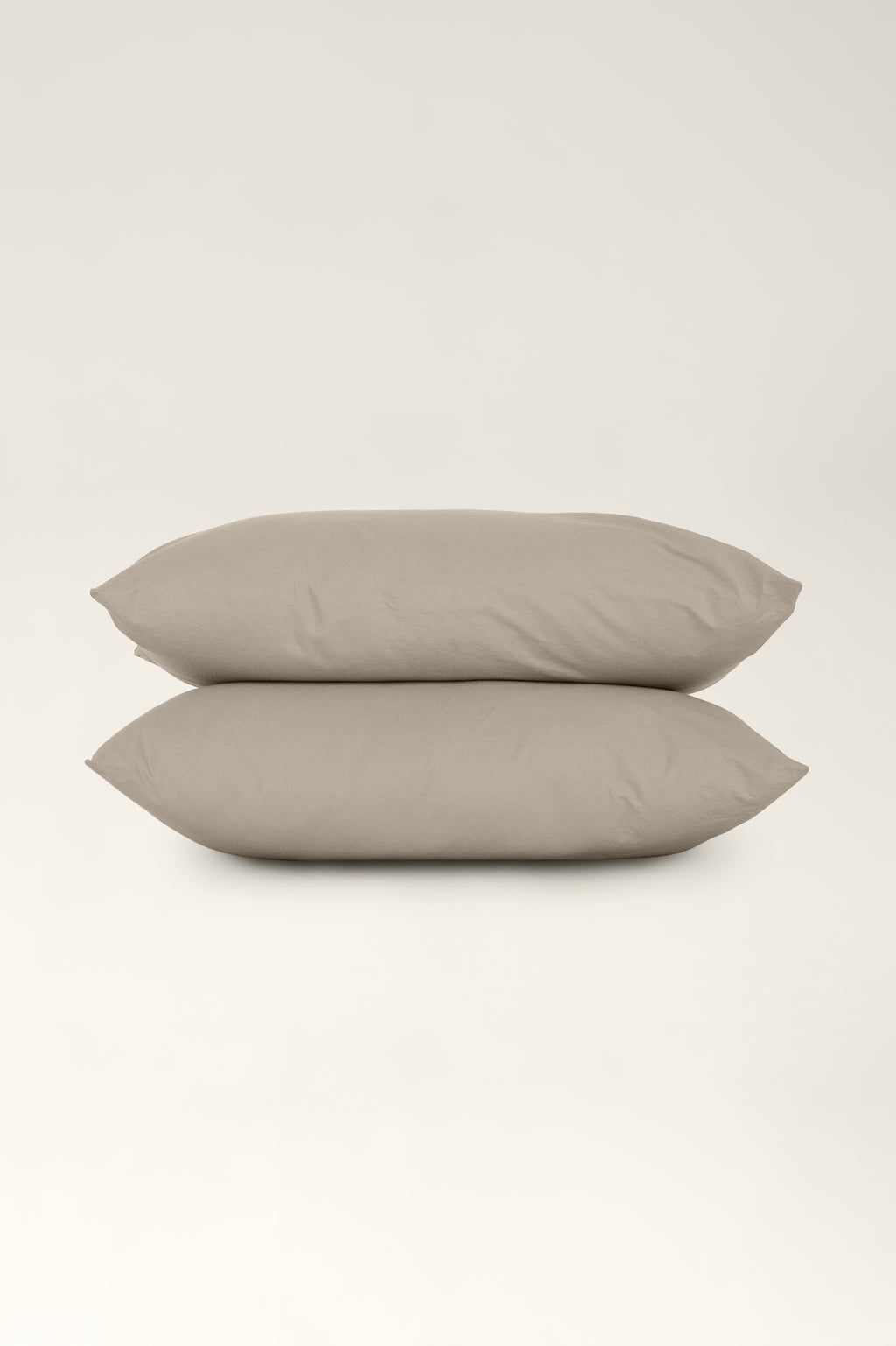Washed cotton pillowcases Brie