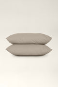 Washed cotton pillowcases Brie