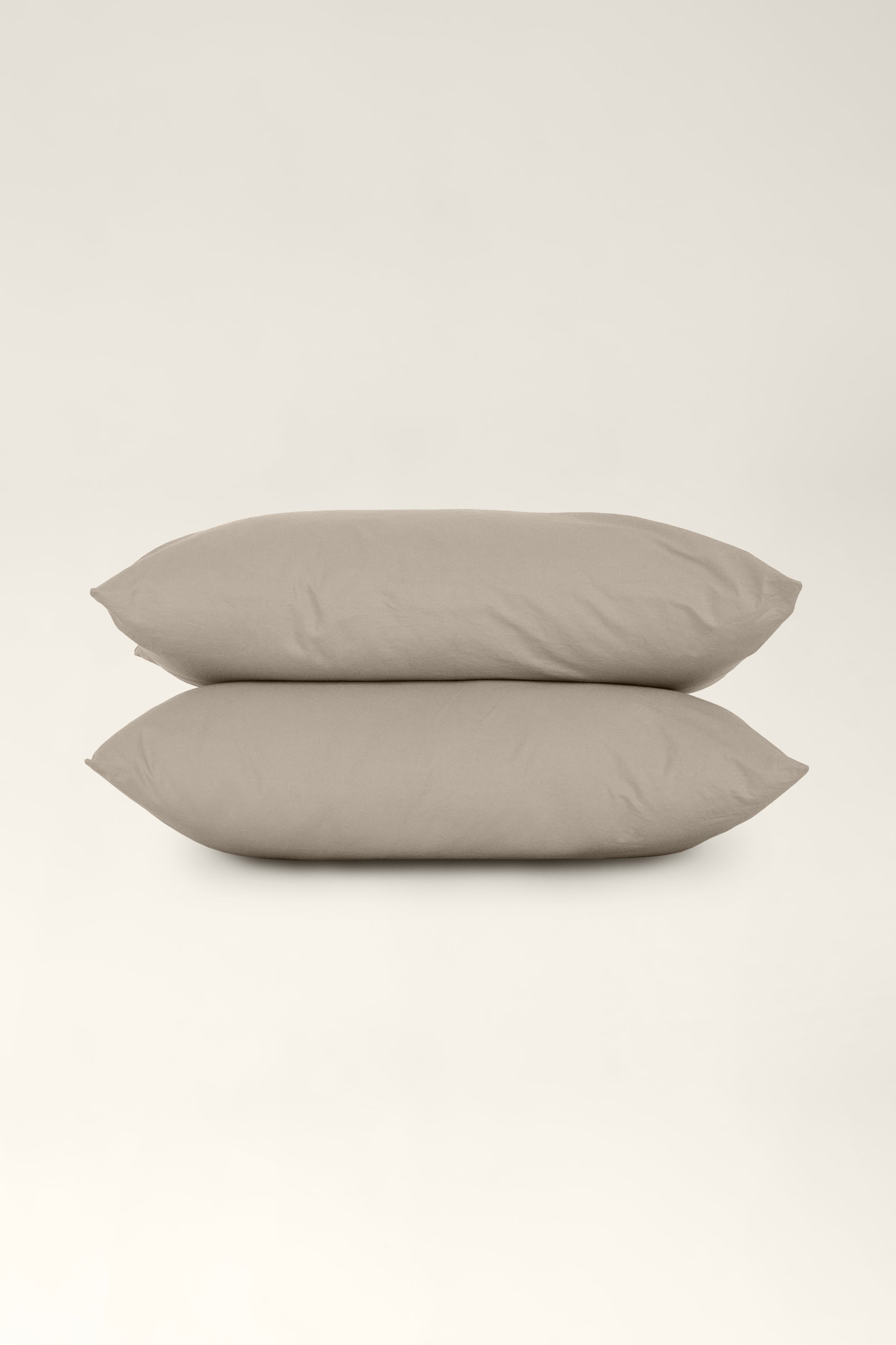 Washed cotton pillowcases Brie
