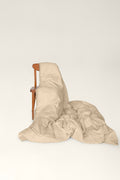 Washed cotton duvet cover Oat