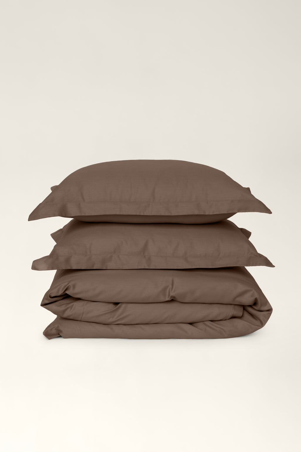 Satin bedding Santal