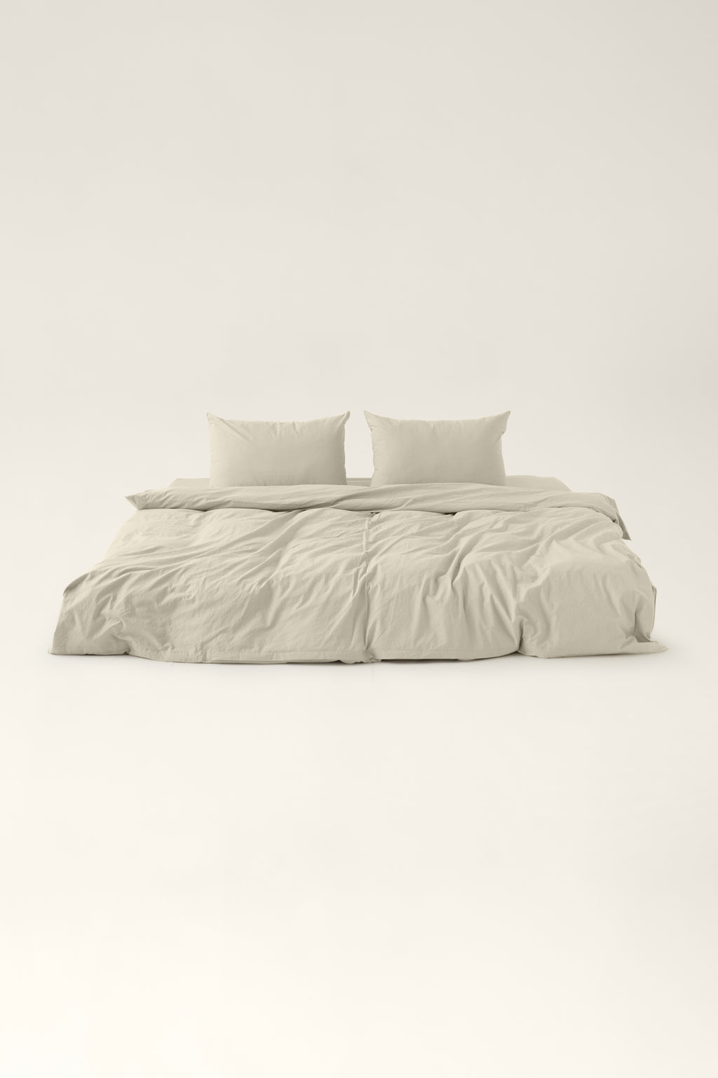Washed cotton bedding Brie