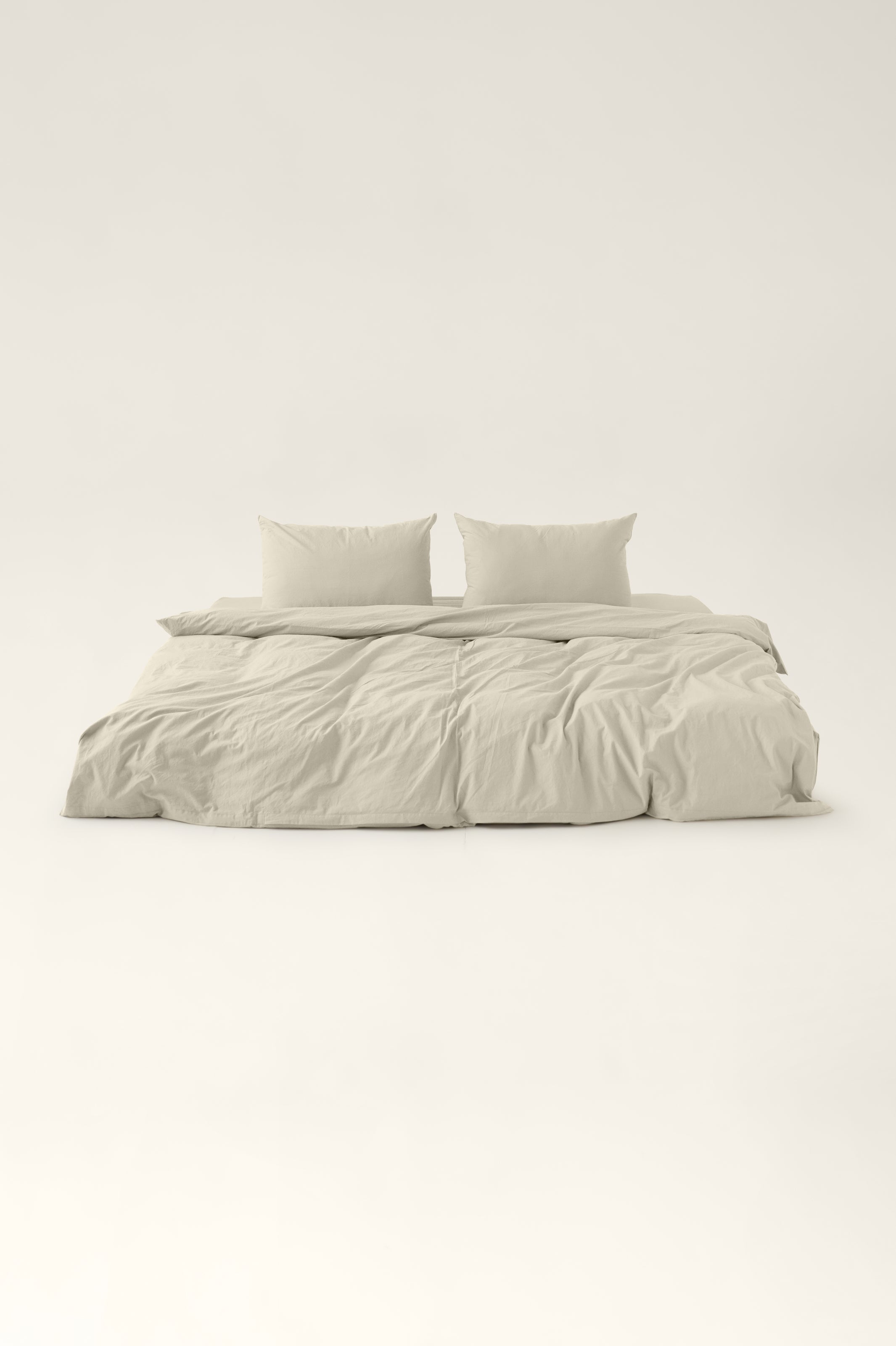 Washed cotton bedding Brie