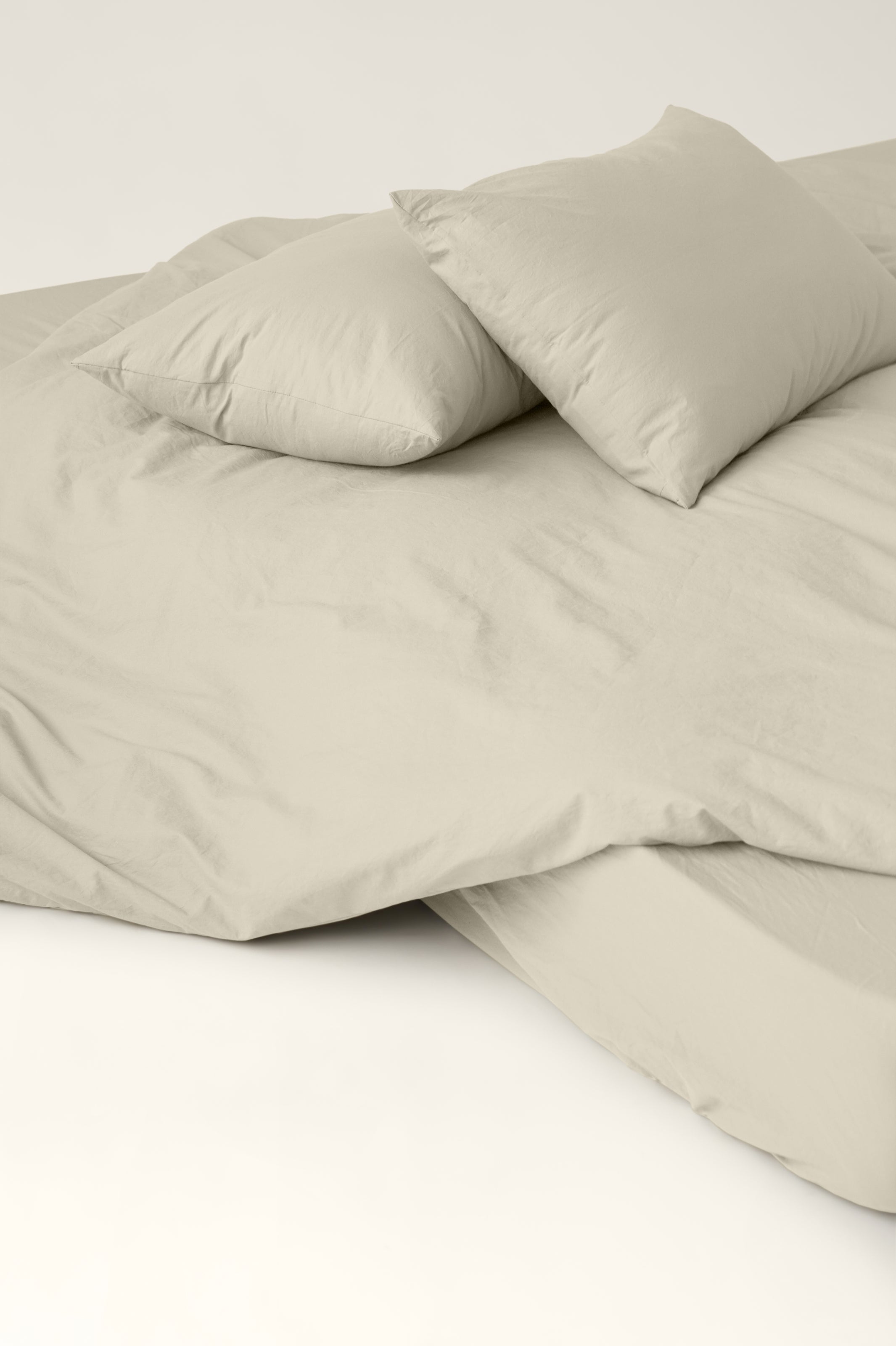 Washed cotton bedding Brie