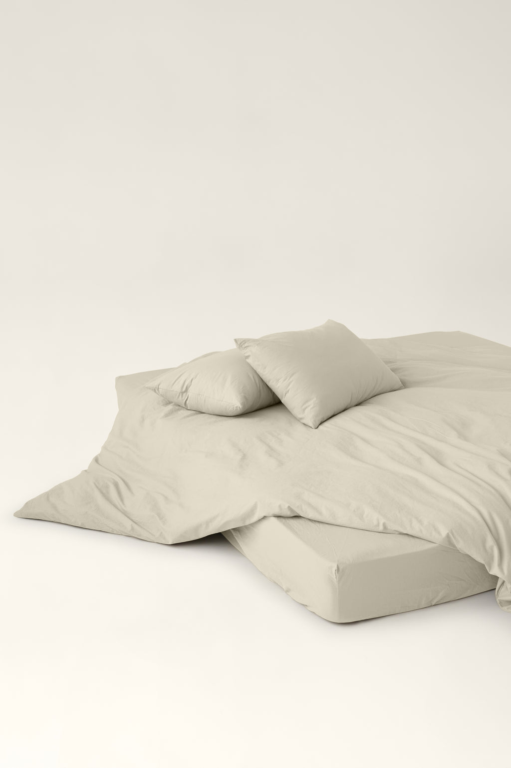Washed cotton bedding Brie