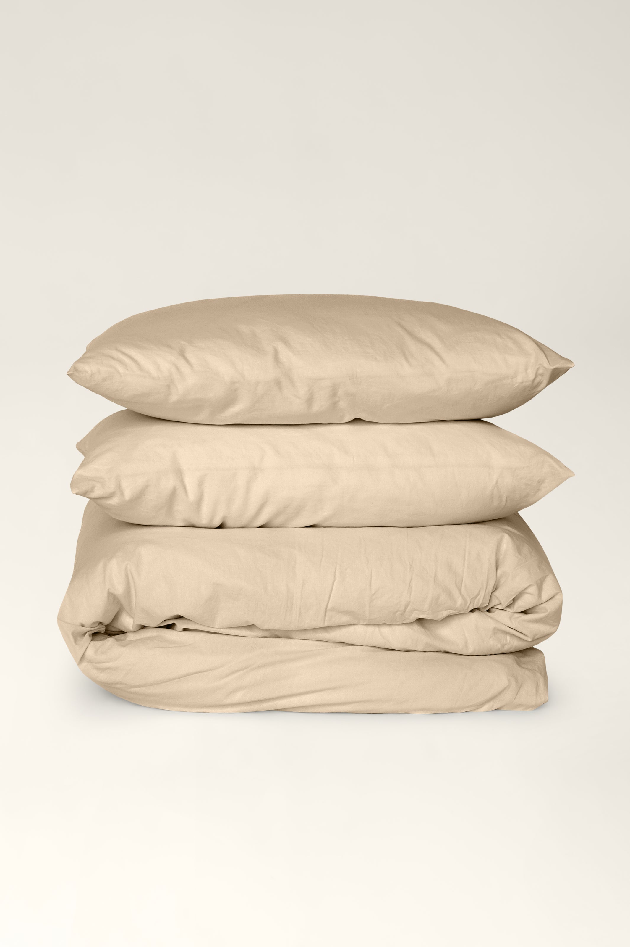Washed cotton bedding Oat