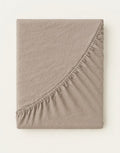 Washed cotton sheet Brie