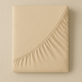 Washed cotton sheet Oat