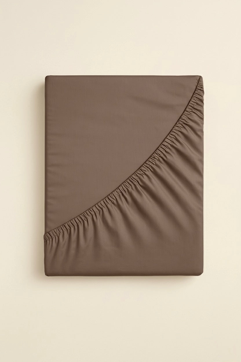 Satin sheet Santal